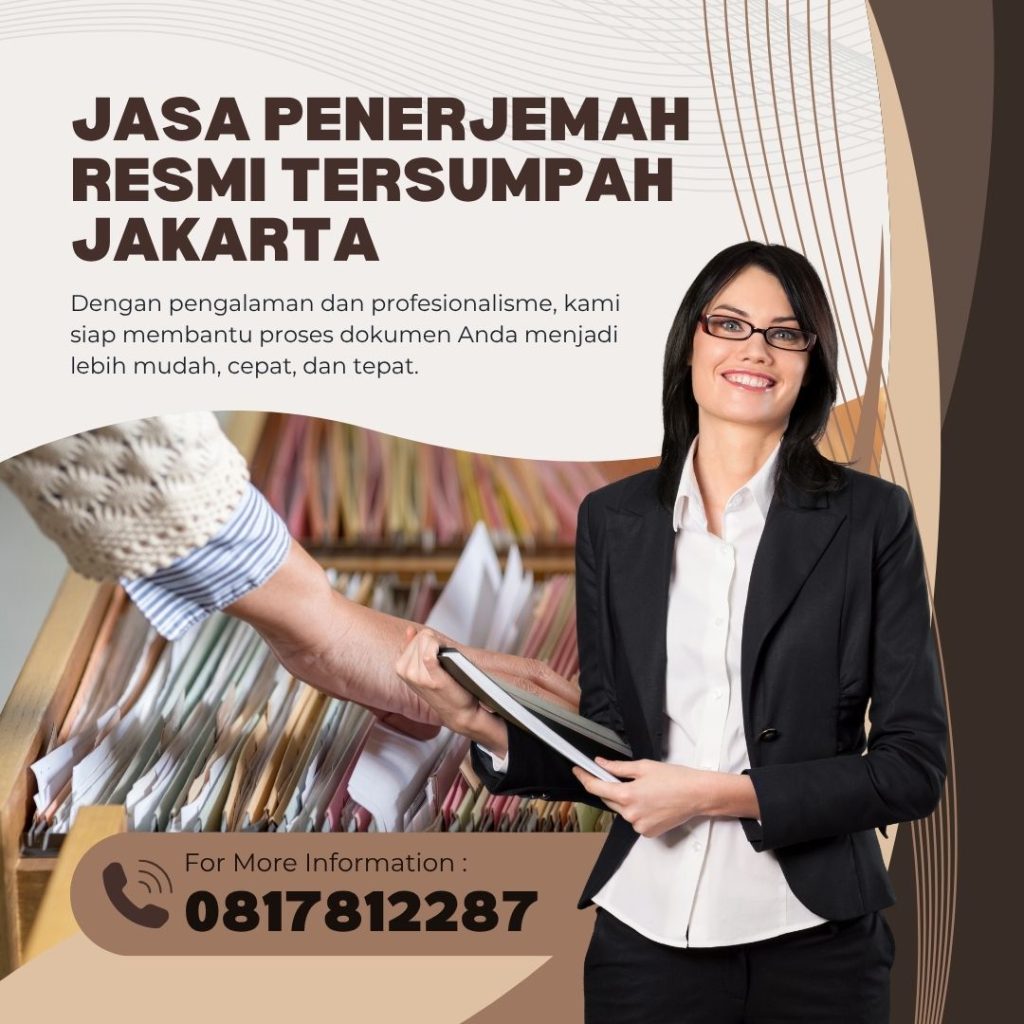 Jasa Penerjemah Resmi Tersumpah Jakarta