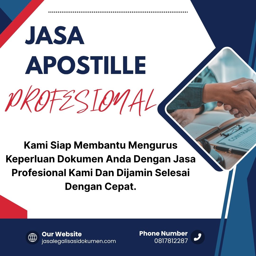 Jasa Apostille Profesional Jakarta